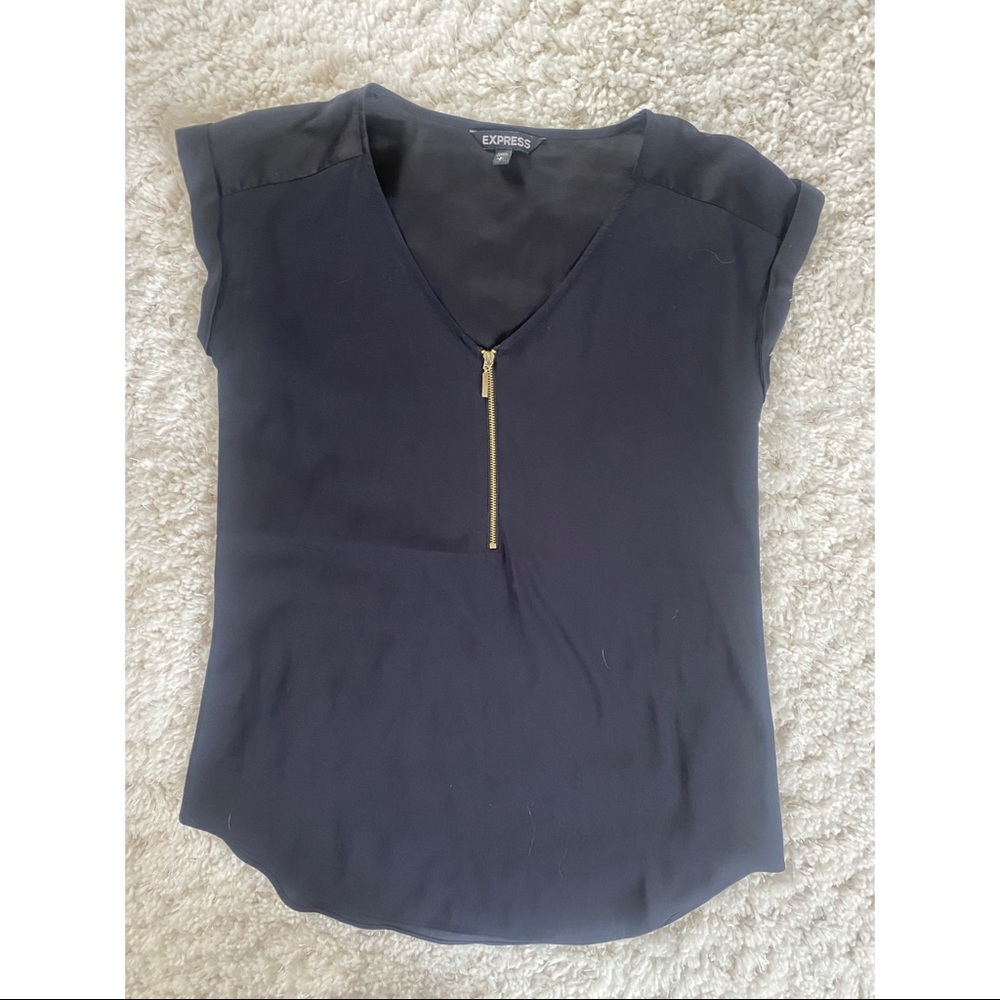 Black Express Blouse - size small